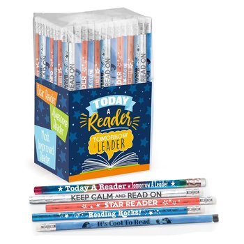 Today A Reader, Tomorrow A Leader Pencil Collection - Pack of 150 from Positive Promotions