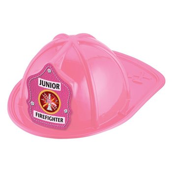 Pink Firefighter Tools Fire Hat from Positive Promotions
