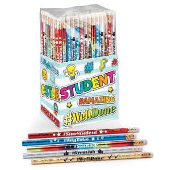 #StarStudent Assorted Pencil Collection - Box of 150 from Positive Promotions