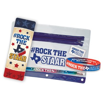 #RockTheSTAAR Test Prep Pencil Pouch from Positive Promotions