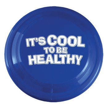 It's Cool to Be Healthy! Flyer Disc & Educational Card from Positive Promotions