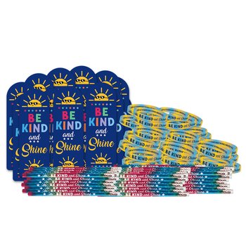 Be Kind and Shine 300-Piece Theme Kit from Positive Promotions