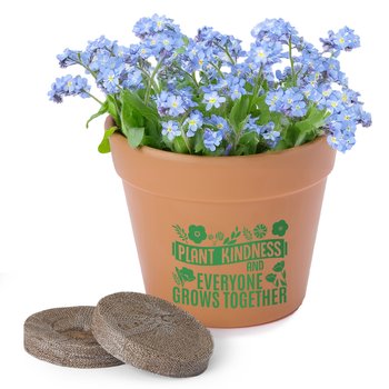 Plant Kindness & Everyone Grows Together Bloomable Wall Planter Kit from Positive Promotions