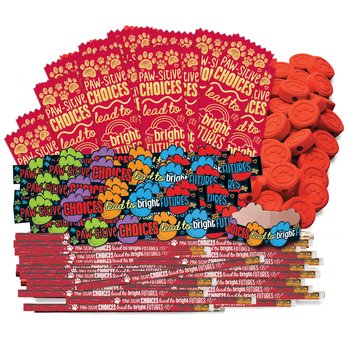 Paw-sitive Choices Lead to Bright Futures 400-Piece Theme Kit from Positive Promotions