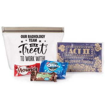 Our Radiology Team Is a Treat to Work With Reusable Food Storage Bag With Treats from Positive Promotions