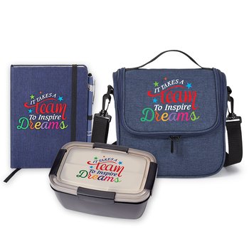 It Takes a Team to Inspire Dreams Welcome Back to School Staff Lunch & Learn Kit from Positive Promotions