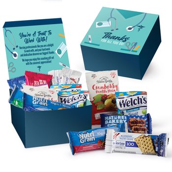 Nurses Snack Box of Appreciation from Positive Promotions