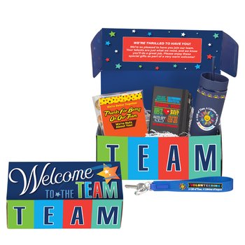 Welcome to the Team Volunteer Appreciation Kit from Positive Promotions