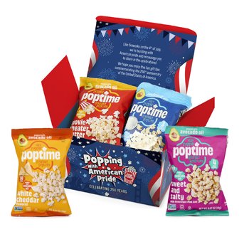 Popping With American Pride Gift Box Set from Positive Promotions