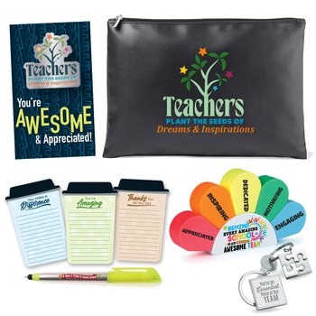 Teachers Plant the Seeds Gift Set in Vinyl Pouch from Positive Promotions