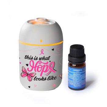 This Is What Hope Looks Like Mini Portable Humidifier & Diffuser With Free Lavender Essential Oil from Positive Promotions