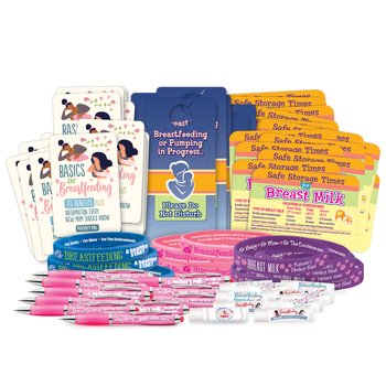 460 Piece Breastfeeding Awareness Pack from Positive Promotions