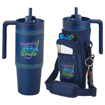 Houskeeping Hydrosip Tumbler & Hydration Carry-All Bag Gift Set from Positive Promotions