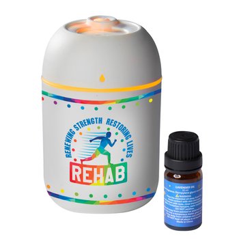 Rehab: Renewing Strength, Restoring Lives Humidifier with Essential Oil Diffuser from Positive Promotions