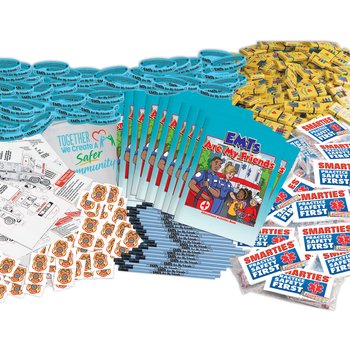 EMTs Are My Friends 800-Item Open House Kit from Positive Promotions