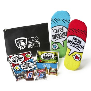 You're Awesome! / You're Appreciated Gift Set - Personalization Available from Positive Promotions