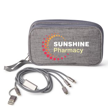 On-the-Go Tech Gift Set - Personalization Available from Positive Promotions