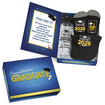 Class of 2026 Keepsake Box - One-Color Personalization Available from Positive Promotions