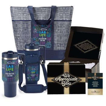 Lab Life We Appreciate You Gift Box With Personalized Card from Positive Promotions