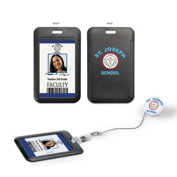 Badge Reel and Badge Holder - Personalized from Positive Promotions