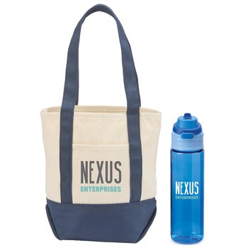 Blue Select 2-Piece Gift Set - Personalization Available from Positive Promotions