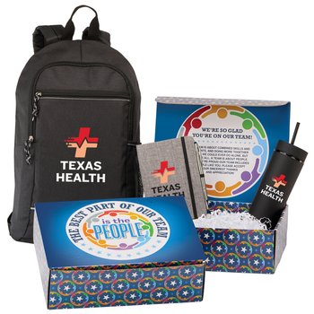 The Best Part of Our Team Is the People Employee Gift Set - Personalization Available from Positive Promotions