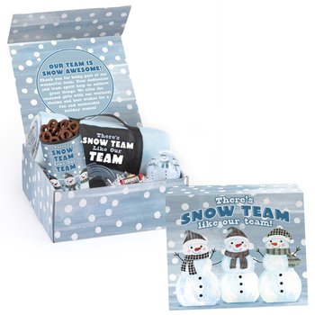 Snow Team Holiday Box Set - Card Personalization Available from Positive Promotions