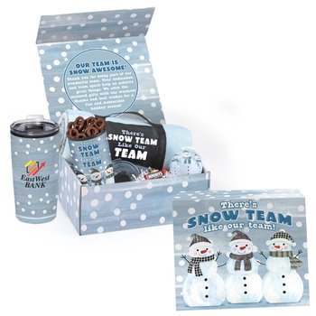 Snow Team Holiday Box Set - Full Personalization Available from Positive Promotions