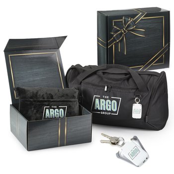 Cozy Travel Holiday Box Gift Set - Personalization Available from Positive Promotions