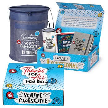 Sometimes You Forget That You're Awesome Employee Care Kit - Card Personalization Available from Positive Promotions