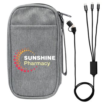 On-the-Go Tech Gift Set - Personalization Available from Positive Promotions