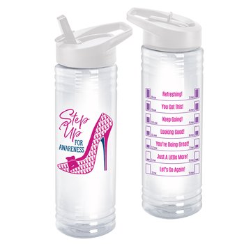 Step Up for Awareness Solara Water Bottle 24 oz. from Positive Promotions