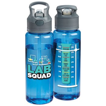 Lab Squad Wellness Water Bottle 32 oz. from Positive Promotions