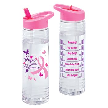 Hope Makes a Difference Solara Water Bottle 24 oz. from Positive Promotions