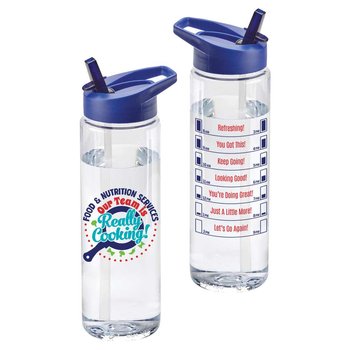 Food & Nutrition Services: Our Team Is Really Cooking! Solara Water Bottle 24 oz. from Positive Promotions
