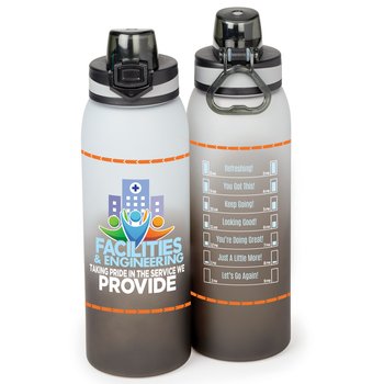 Facilities & Engineering: Taking Pride in the Service We Provide Jasper Ombre Tritan Water Bottle 32 oz. from Positive Promotions
