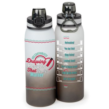 Phlebotomists Jasper Ombre Tritan® Water Bottle 32-Oz. from Positive Promotions