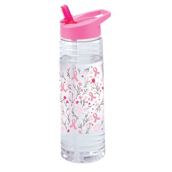 Ribbons/Flower Solara Water Bottle 24 oz. from Positive Promotions