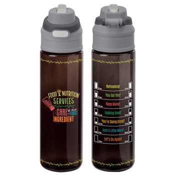 Food Services Tritan® Dual Sip Water Bottle With Carry Handle 28-Oz. from Positive Promotions