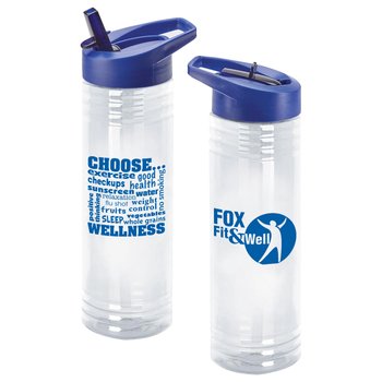 Choose Wellness Solara Water Bottle 24-Oz. - Personalization Available from Positive Promotions