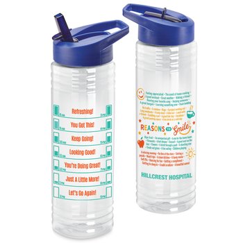 Reasons To Smile Solara Water Bottle 24-Oz. - Personalization Available from Positive Promotions