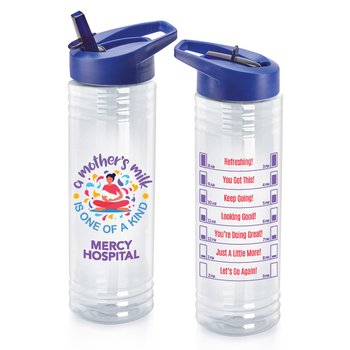 A Mother's Milk Is One of a Kind Solara Water Bottle 24 oz. from Positive Promotions