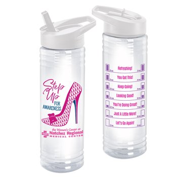Step Up for Awareness Solara Water Bottle 24 oz. - Personalization Available from Positive Promotions