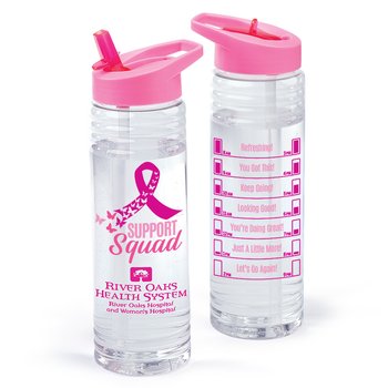 Support Squad Solara Water Bottle 24 oz. - Personalization Available from Positive Promotions