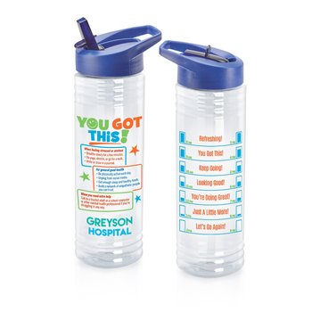 You Got This! Solara Water Bottle 24 oz. from Positive Promotions