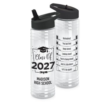 Class of 2027 Solara Water Bottle 24-Oz. - Personalized from Positive Promotions