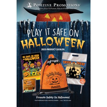 Play It Safe on Halloween Catalog from Positive Promotions