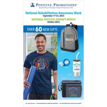 National Rehabilitation Awareness Week/National Physical Therapy Month Catalog from Positive Promotions