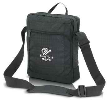 I/O Tablet Bag With Three External Accessory Pockets - Personalization Available from Positive Promotions