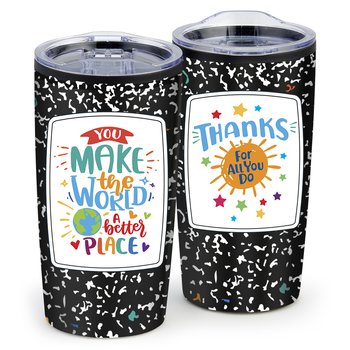 You Make the World a Better Place Teton Stainless-Steel Tumbler 20 oz.